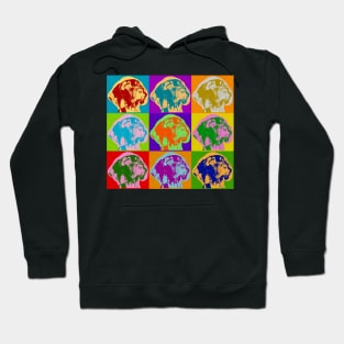 German Shorthaired Pointer Pop Art Style Colorful Design Dog Lovers Gift Hoodie